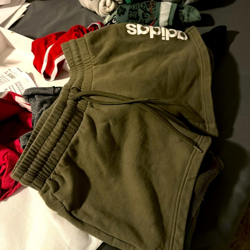 Adidas sweat shorts super comfy